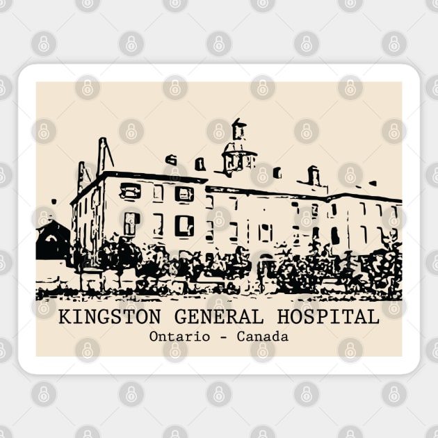 Kingston General Hospital - Ontario Magnet by Lakeric
